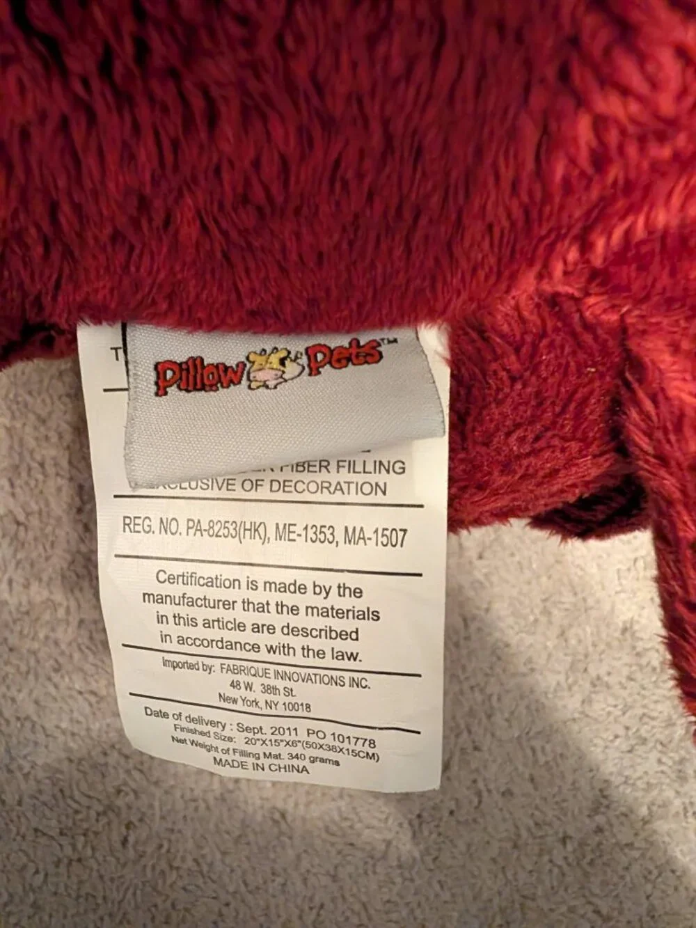 Virginia Tech Pillow Pet